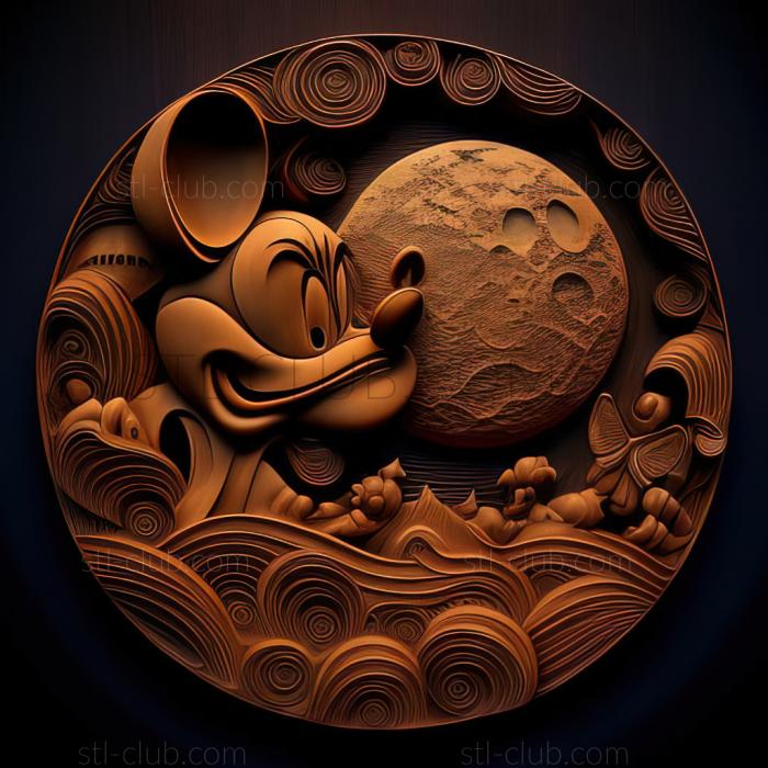 st Pluto from the Mickey Mouse Universe